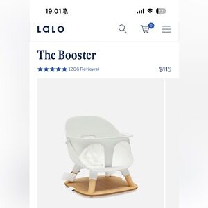 Lalo Booster Seat bundle